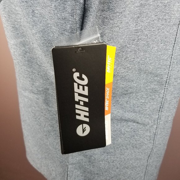 HI-TEC Long Sleeve Shirt Zip Pocket M Quick Dry - Picture 7 of 10